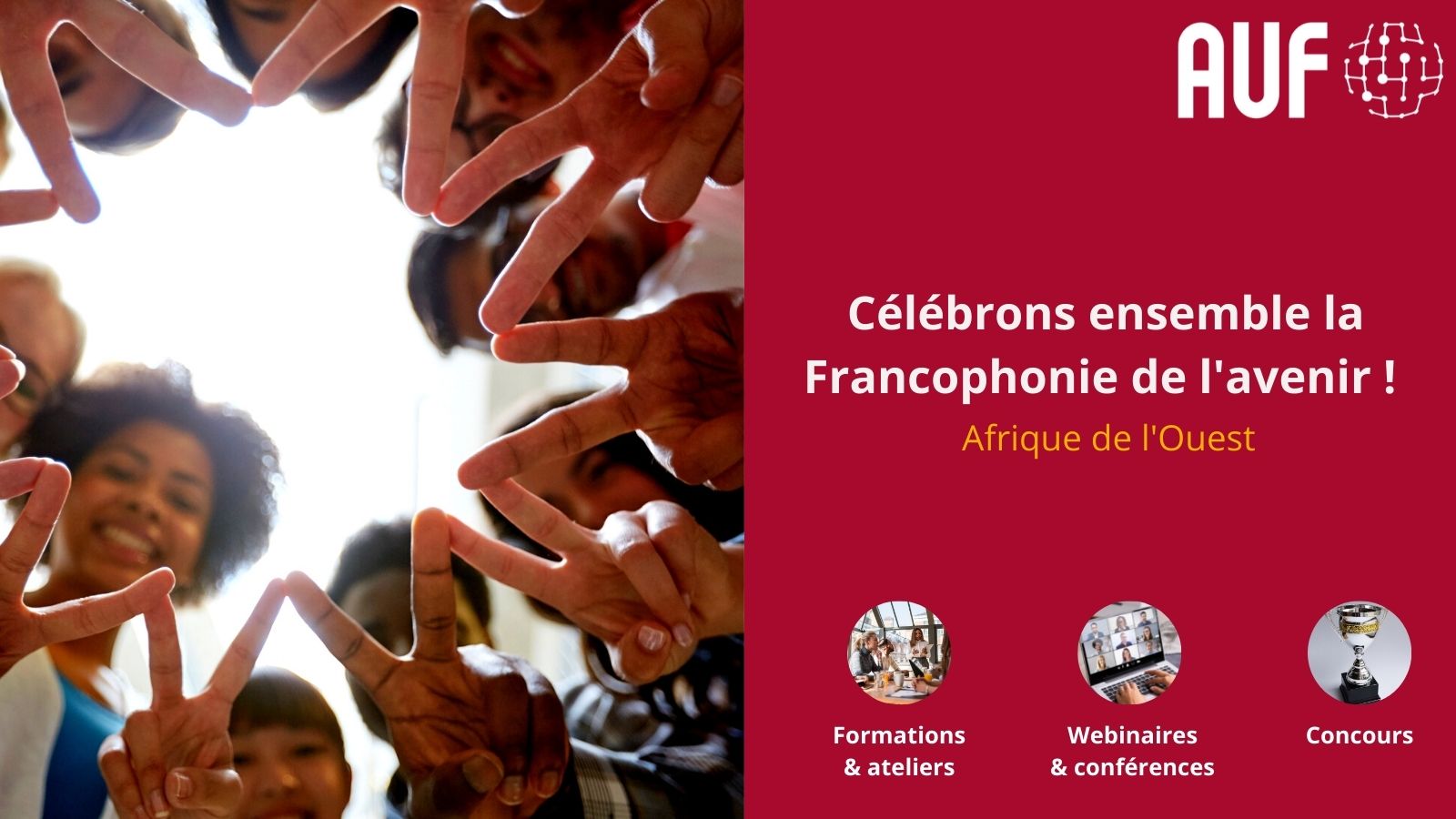 Célébrons ensemble La Francophonie de l'avenir (Message Twitter)