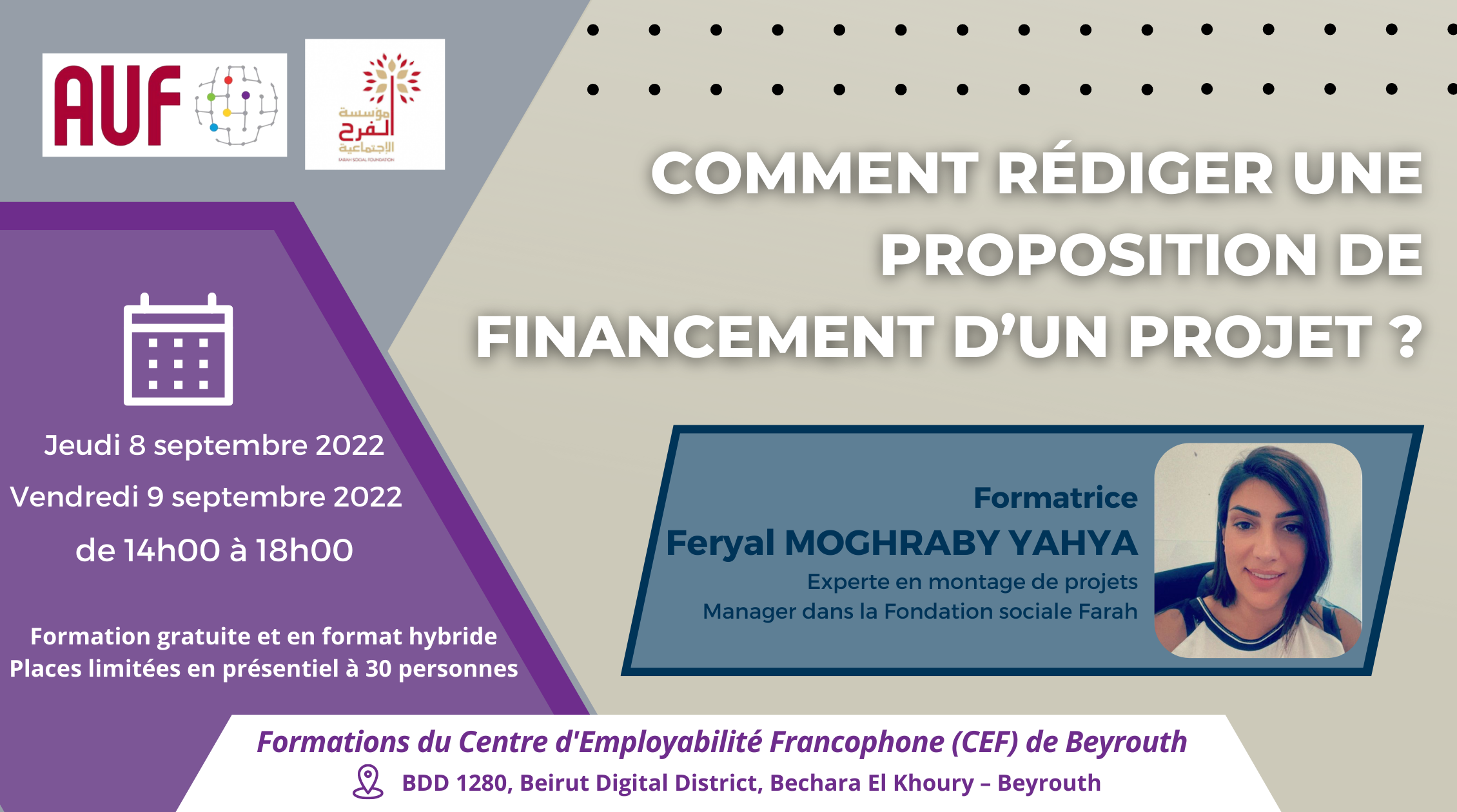 Comment rédiger une proposition de financement d’un projet.