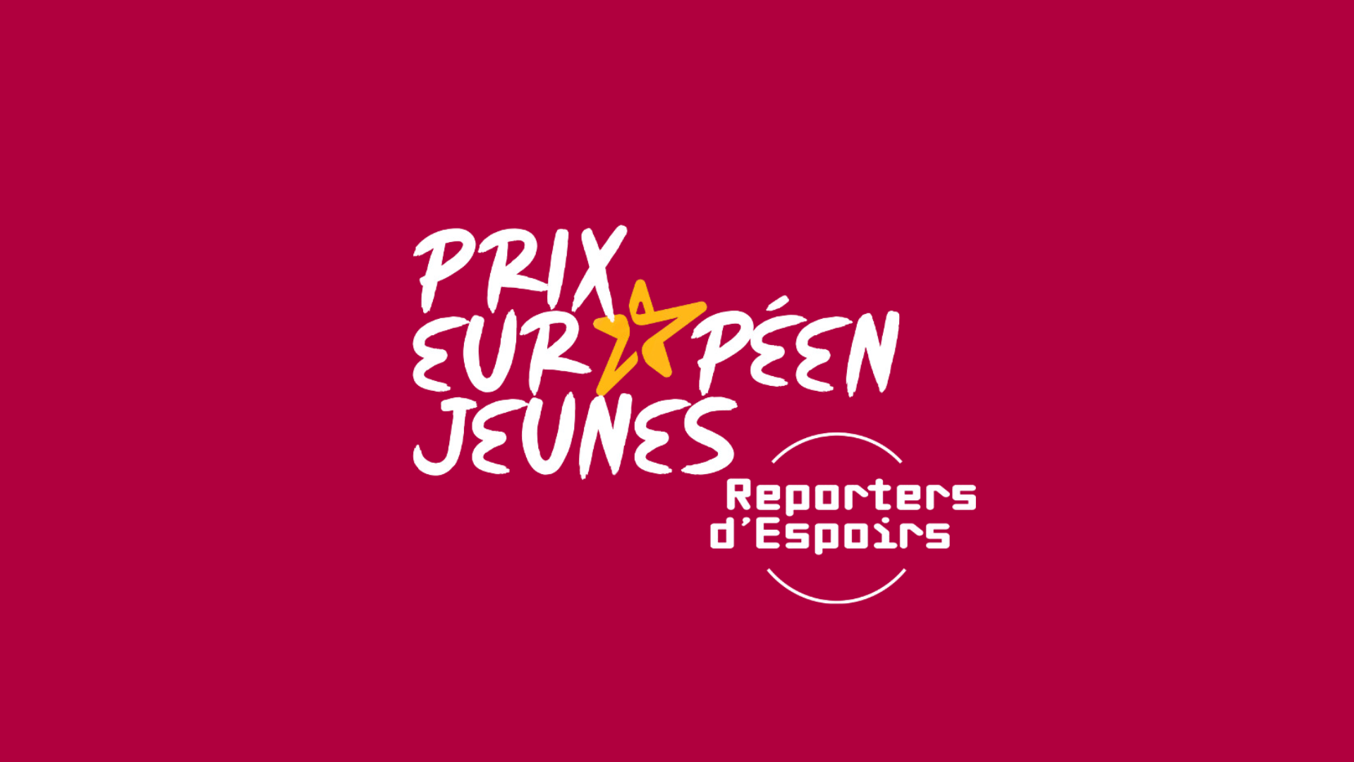 Prix européen jeunes Reporters d'Espoirs