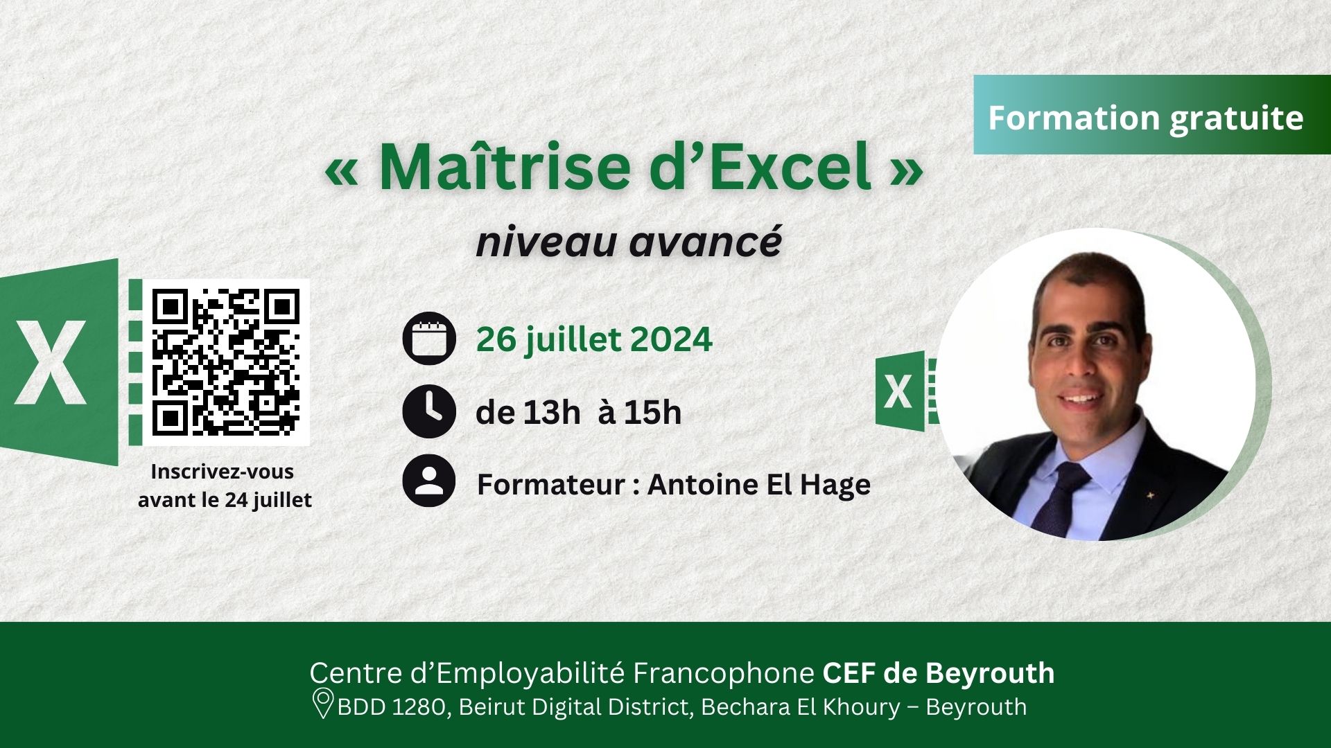 Formation excel